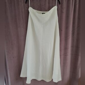 Lined linen skirt size 12